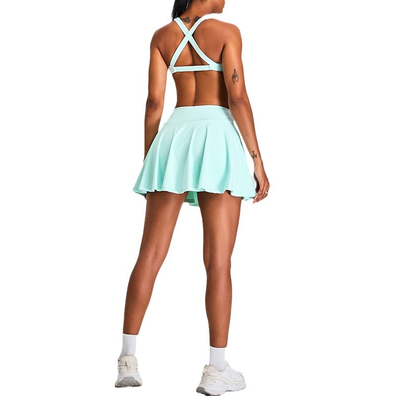 MAYYOUNG High Quality Outdoor Sports High Intensity Tennis Skirt Front Personalized Fitness Golf Tennis Set Quick Dry Breathable