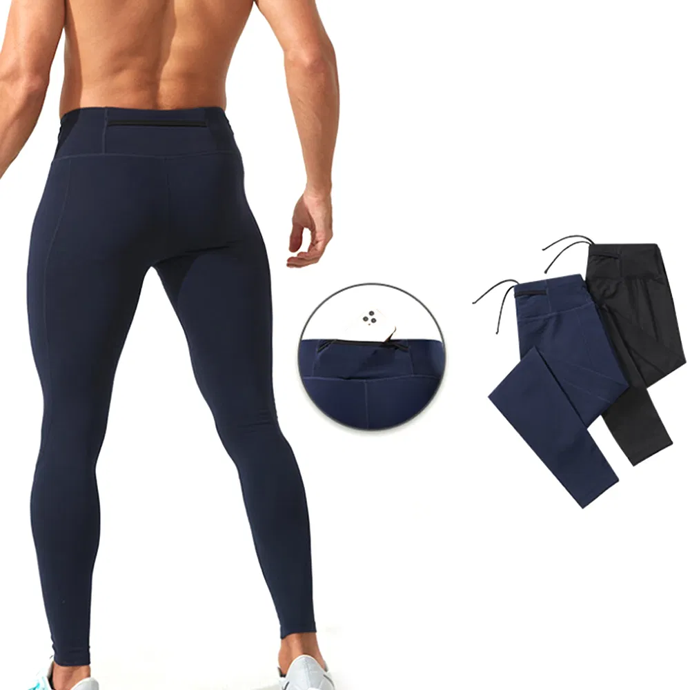Men Tight Leggings Casual Jogger Trousers Men Fashion Gym Running Sweatpants Detail 9