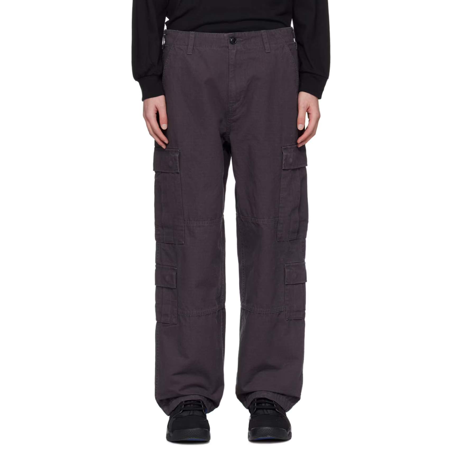 Men's High Waist Cargo Pants Design Blueprint