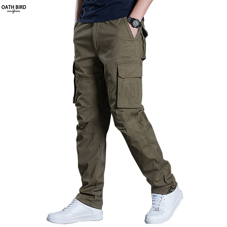 Wholesale Multi-pocket Uniform Tactic Work Pants Street Wear Trousers Sweatpants Casual Fashion Cargo Pants for Men Manufacturer