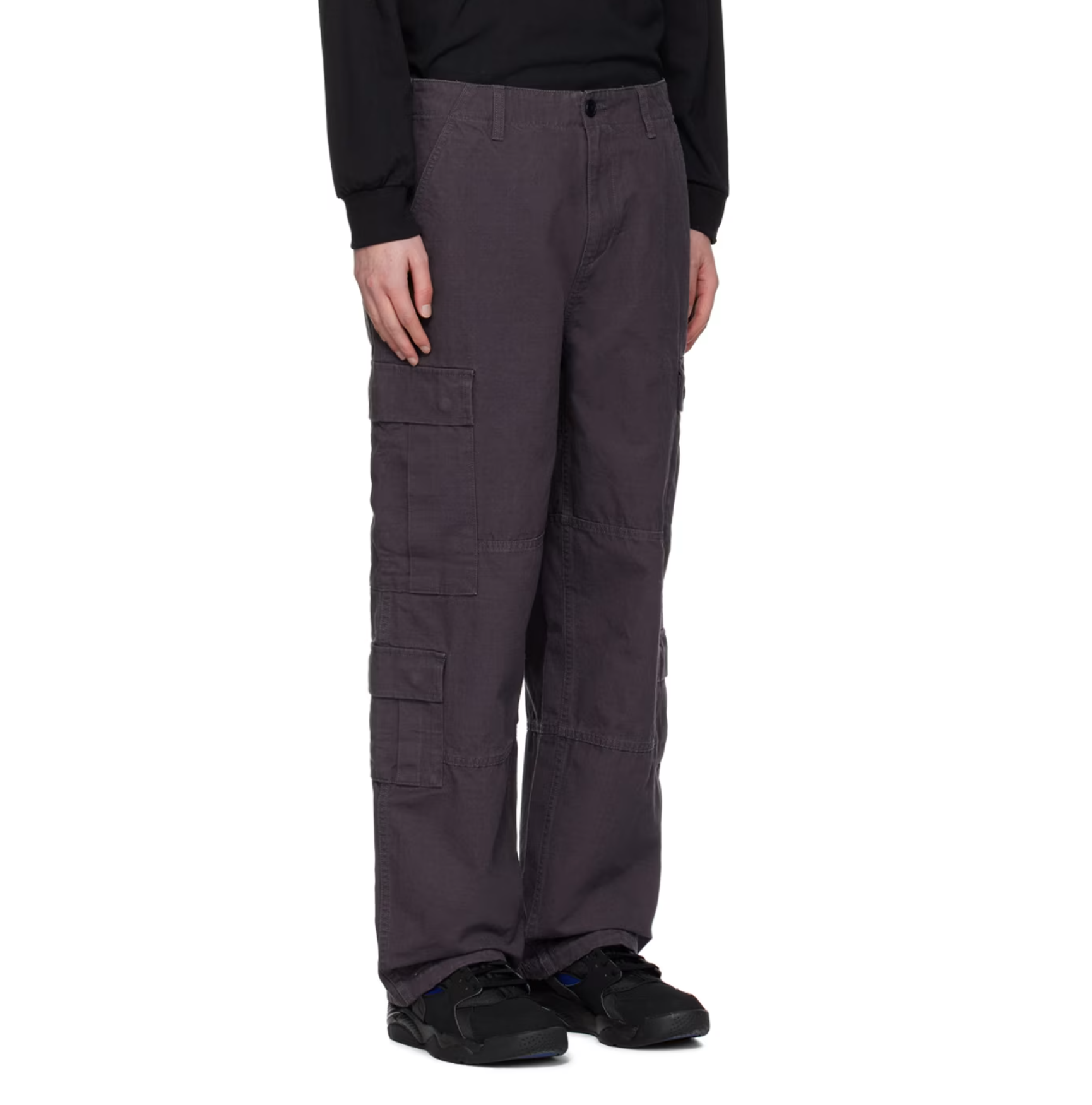 Custom Utility Cargo Pants Structure Detail