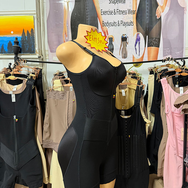 Women's Tank Top Shapewear New Plus Size Bodysuit Women's Slim Strap Shapewear Underwear Hip Lifting Zipper Tummy Control
