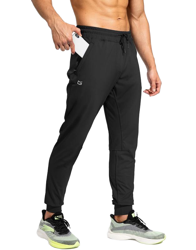 Wholesale Custom Sportswear China Running Mens Athletic Joggers Zippers Pockets for Men