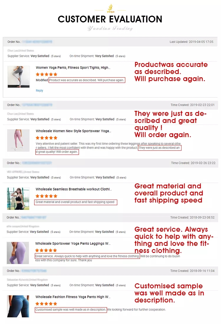 Buyer Feedback