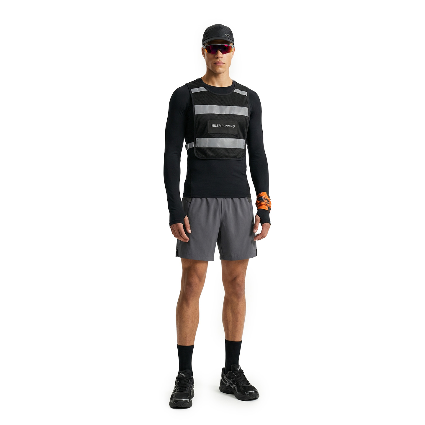 QUICKSHOW Men's Trail Running Shorts Breathable Lightweight Zipper Pockets Quick Dry Workout Gym Athletic Activewear Shorts