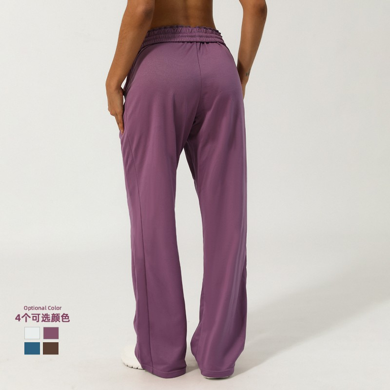 Tapered Casual Sweatpants with Elastic Cuffs for Workout, Lounge &amp; Streetwear