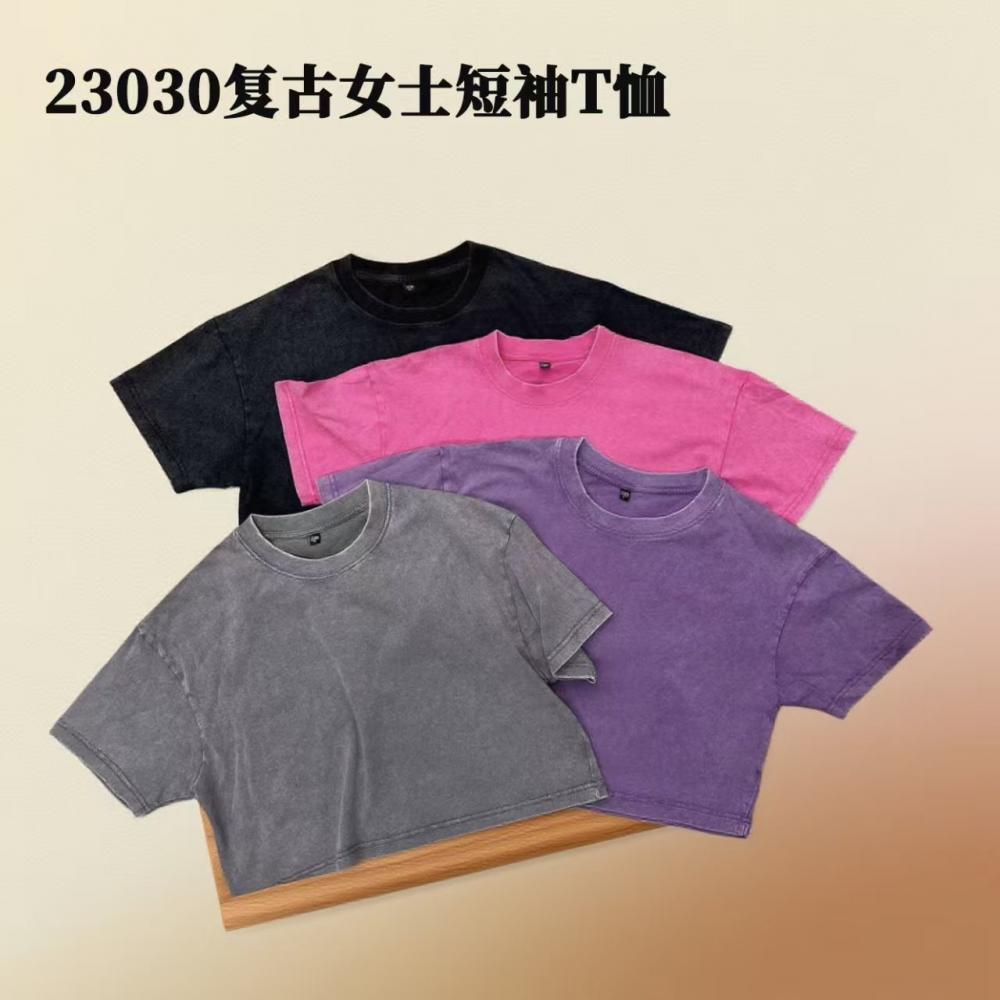 Girls Crop Top T-shirt Color Option 2