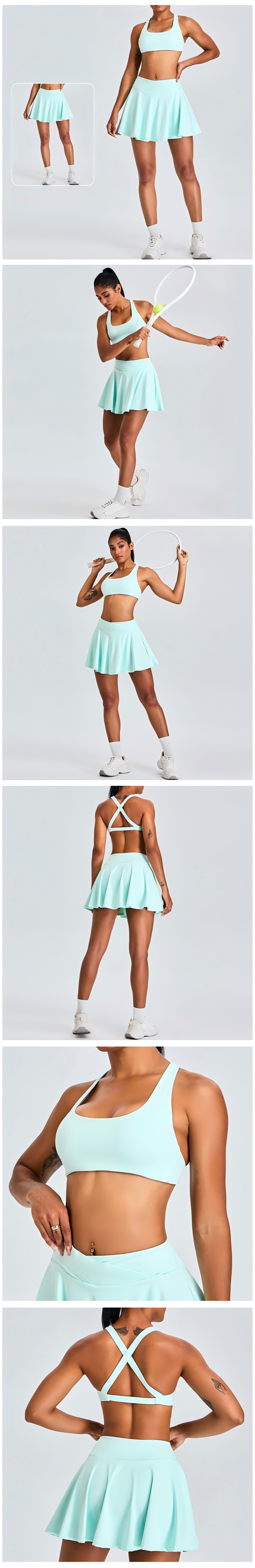 Tennis Skirt Dimension Details