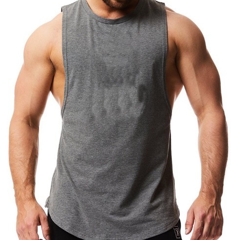 Hot Sale Cotton Sports Body Building Men Gym Stringer Men tank Top