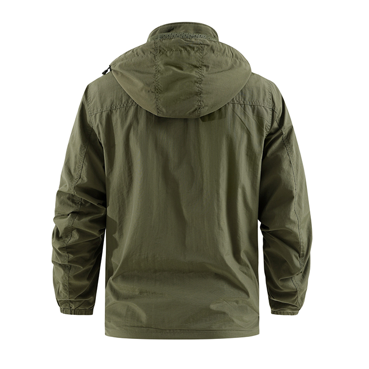 Man Designer Waterproof Outdoor Zip up Soft Shell Windbreaker Men's Jackets Jacket for Men