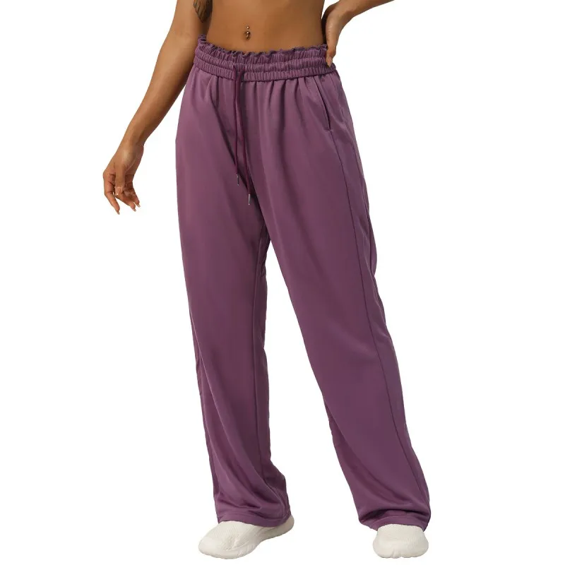Tapered Casual Sweatpants with Elastic Cuffs for Workout, Lounge & Streetwear