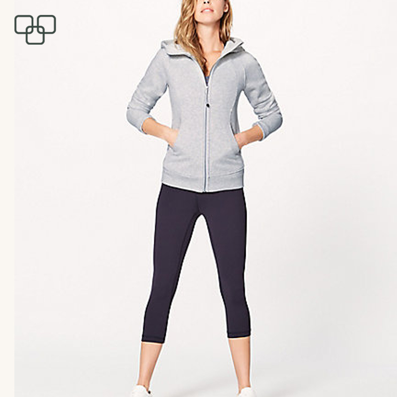 Climbing Hiking Sports Jackets Womens Coat With Fleece Custom Dry Fit Workout Thumbholes Yogawear