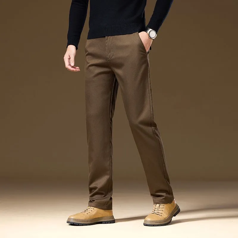 Mens Stacked Trousers Streetwear Joggers 4