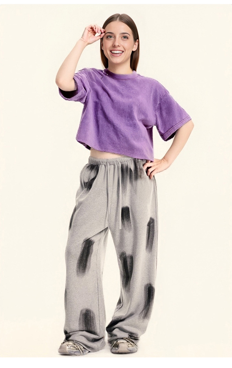 Girls Crop Top T-shirt Styling 1