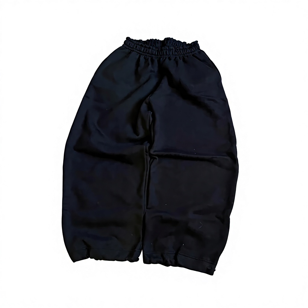 Custom Manufacture 100% Cotton Midweight Waterproof Casual Regular Fit High Straight Leg Baggy Sweatpants Men Jogging Pants