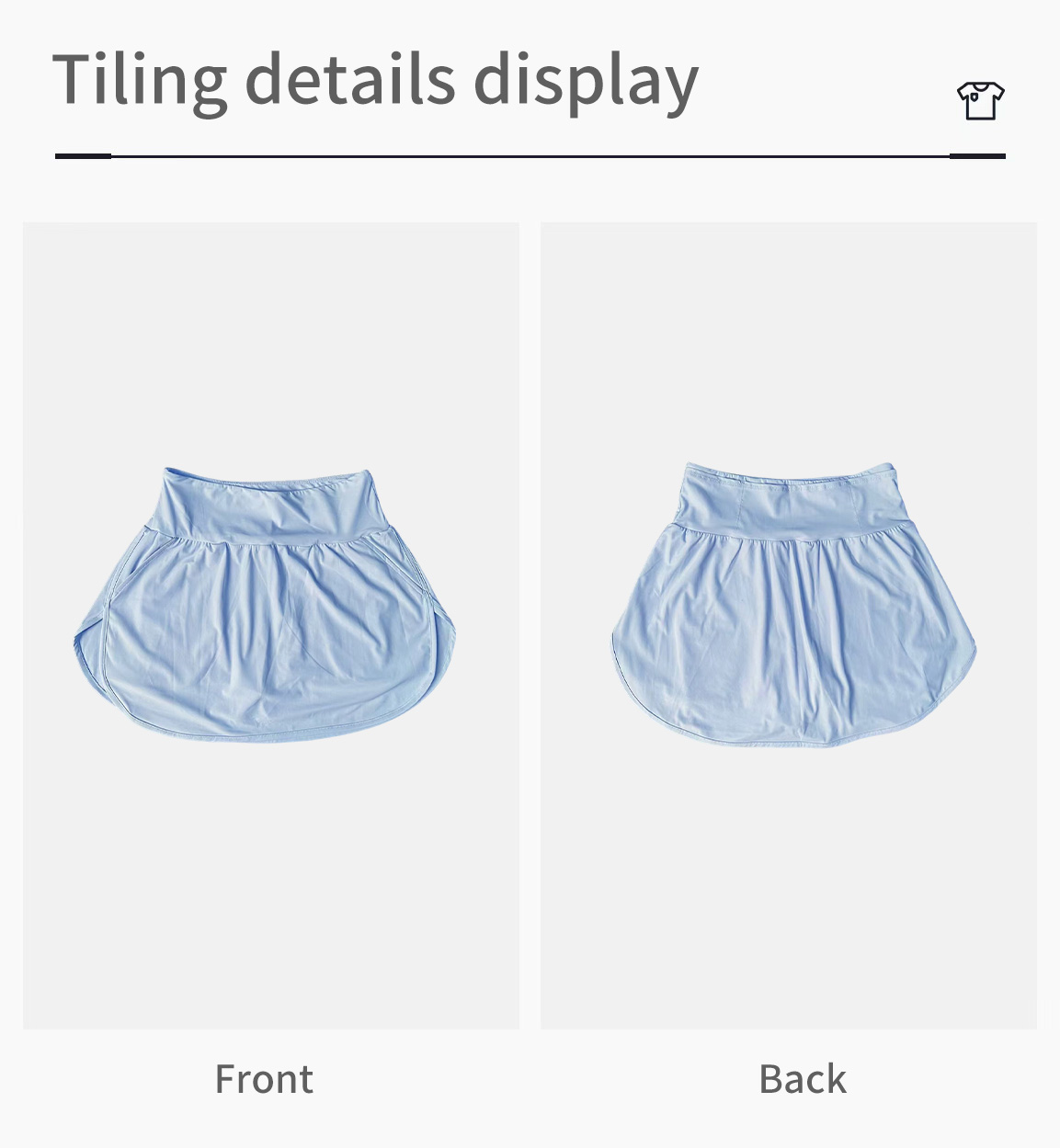 Custom High Quality Women's Sunscreen Yoga Skirt High Waisted Tight Slim-Fit Athletic Golf Skorts Tennis Skirts with Pockets