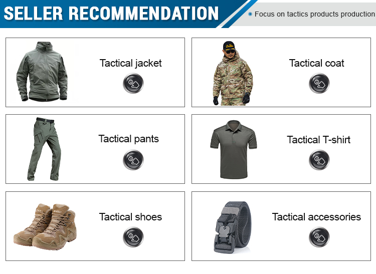 Tactical Clothes Categories