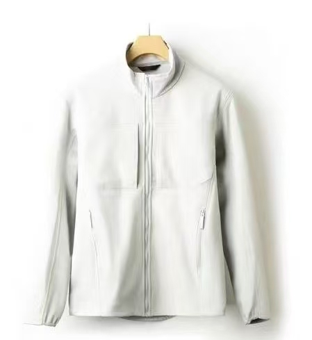 Men's Women's Spandex/Polyester Waterproof Windproof Fleece Jacket Crew Neck Pullover Closure Full Sleeve Winter Active Tops