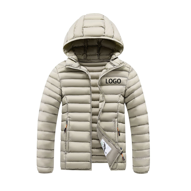 Factory Wholesale Custom Warm Outdoor Jacket Winter Puff Filled Down Fashion Down Men's Jackets