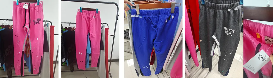 Loose Fit Gallery Dept Sweatpants Heavy Cotton Build, OEM Factory Wholesale