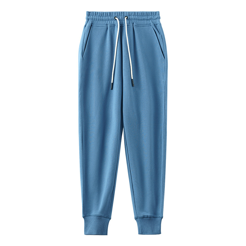 Hot-sale Men's Joggers French Terry Blank Sweatpants for Men OEM Custom Logo Design