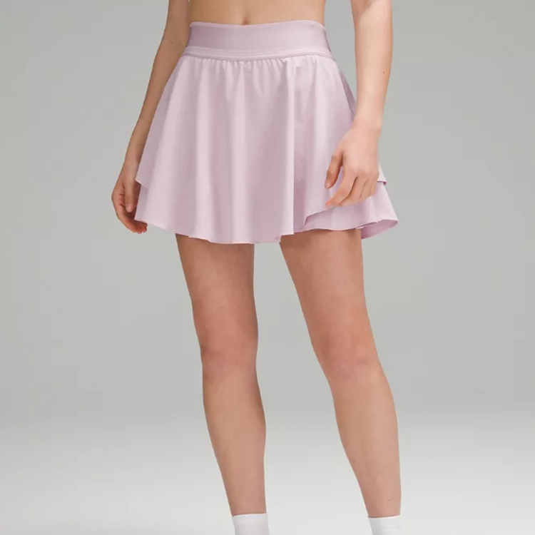 2023 Female Mini Sportswear Mini Pleated Slim Fit Tennis Elastic Waist Women's Tennis Skirts With Shorts