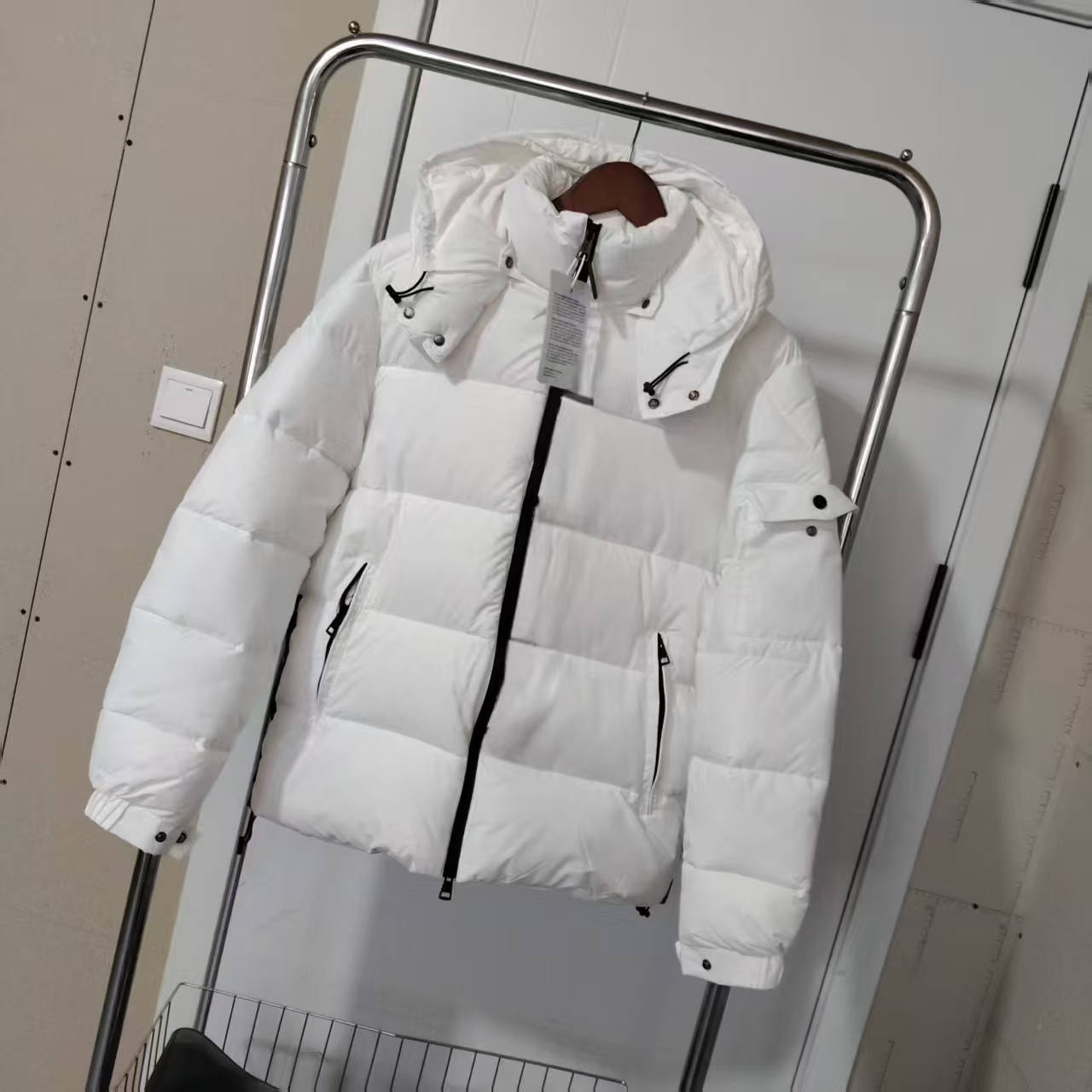 2025 New High-Quality Fashion Luxurious Letter Design Thick 100% Cotton Men's and Women's Coat