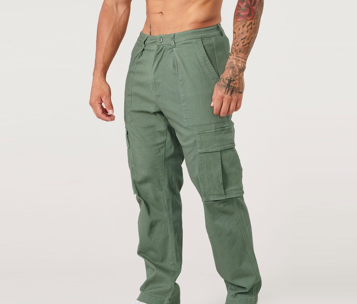 Multi-Color Men's Casual Cargo Pants Wholesale Mid Waist Midweight Breathable Quick Dry Cargo Pants Durable Large Pocket Casual