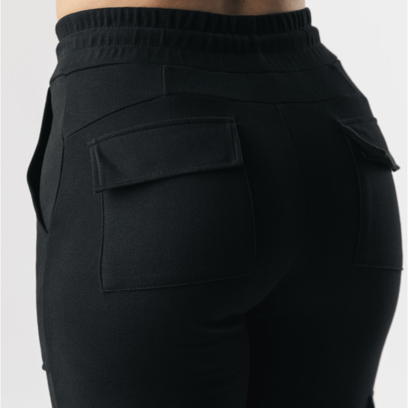 Women's Custom Joggers Tapered Leg Cargo Pants High Waist Quick Dry XL Size Winter Summer 89% Polyester 11% Spandex Loose