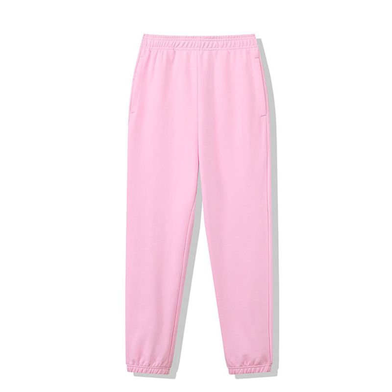 370 GSM High Quality Summer Cotton French Terry Men Custom Logo Sweatpants