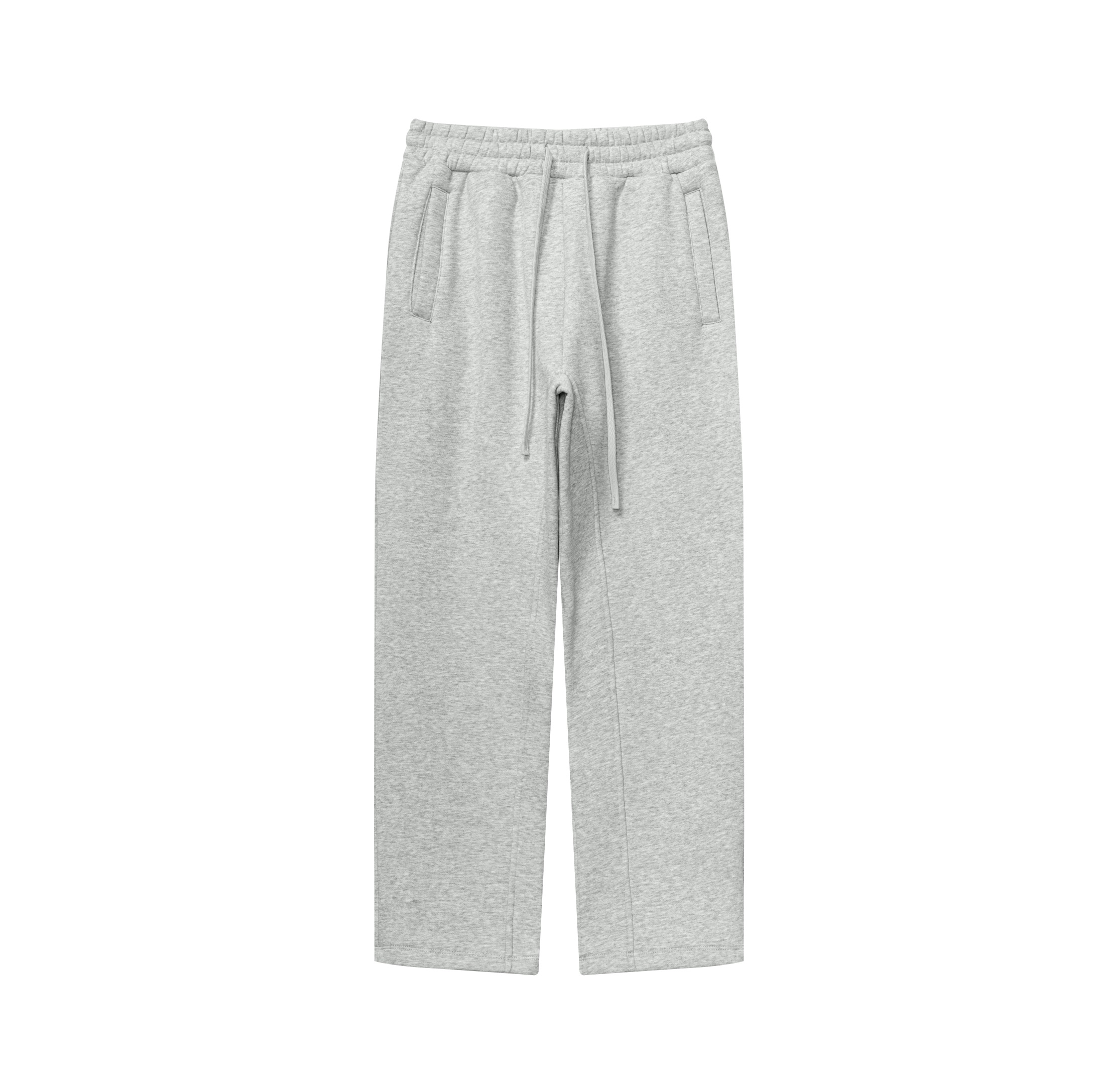 New Style Baggy Straight Leg Sweatpants 100% Cotton Sweatpants Jogger Custom Logo Sweatpants for Men