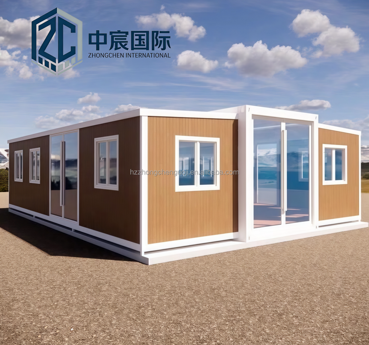Zhongchen Ready Made Prefab Container Expandable Tiny House Mobile Villa Light Steel Prefabricated Movable Home Casa Contenedor