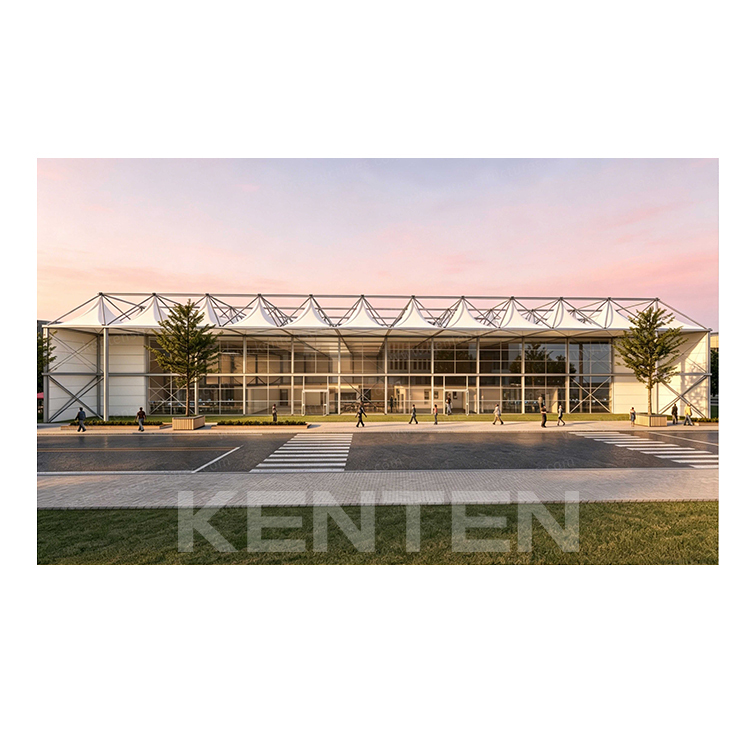 Portable Office Smart Tent Modular Commercial Landmark Pavilion Corporate Pavilion Innovation Center Campus Office Building