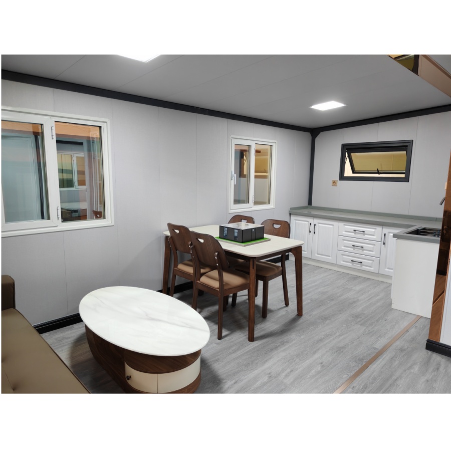 3 Bedrooms Expandable Container House 20ft 40ft Modular Prefab Tiny Home Folding Portable Steel Cabin for Office Dormitory