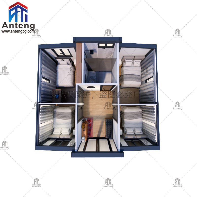 High Quality Expandable Container House Quick Assembly Design for Emergency Shelter Disaster Relief House