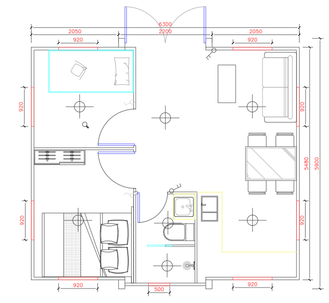 Hinges and Connectors