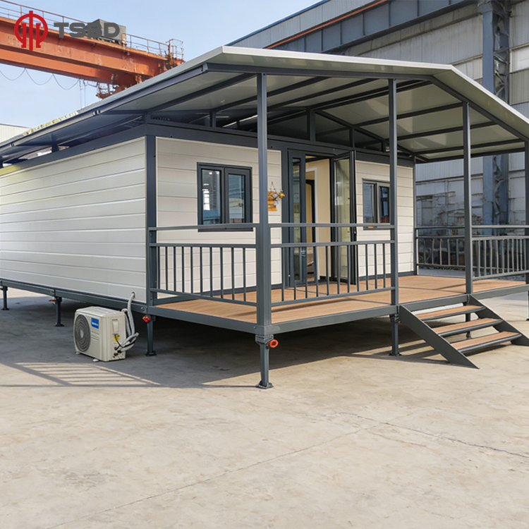 Eco Scenic Homestay Prefabricated 40Ft 20Ft Container Expandable House Modular Prefabricated Villa With Balcony