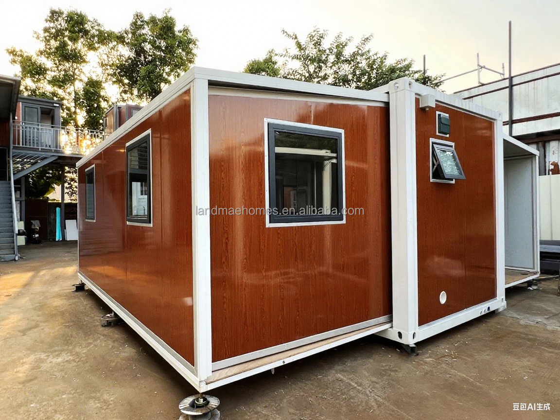 Modern Modular Steel Container House Detailed View