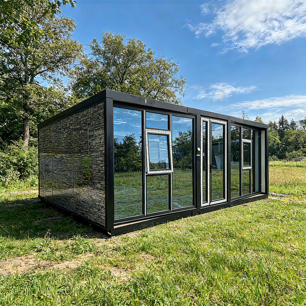 20ft Expandable Container Office Portable Mobile Prefabricated Clinic Modular Classroom Sandwich Panel Bathroom Modern Villa