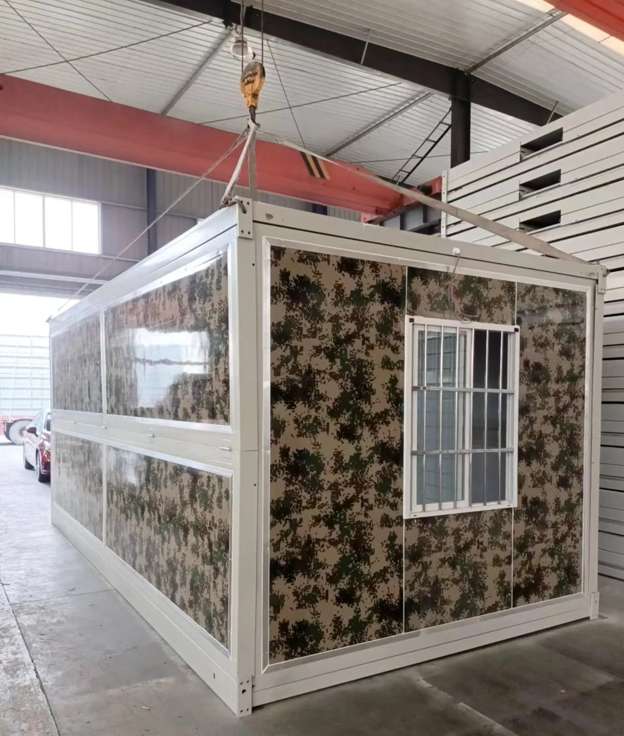 Prefabricated Folding Container House Emergency Shelter Modular Housing for Disaster Relief Refugee Camp Living Solution