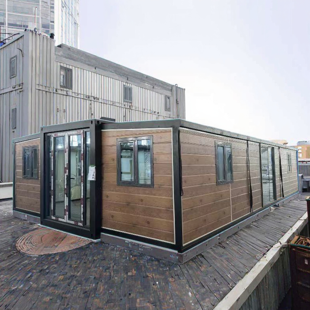 Prefabricated Container House Expandable Tiny Home Portable Foldable 20ft 40ft Mobile Modular Modern Breathable Living Room