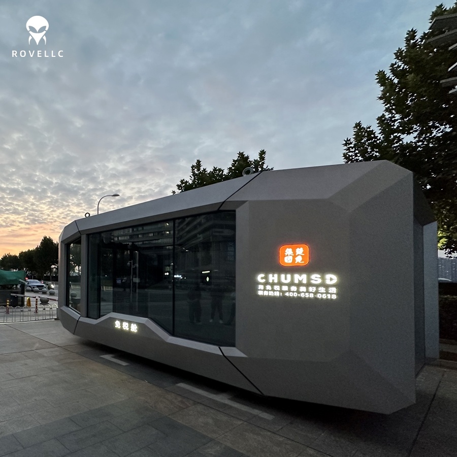 20m Expandable Breathable Modern Container House-Multi-family Living Space For Farmhouse &amp; Mall Use For Warranty