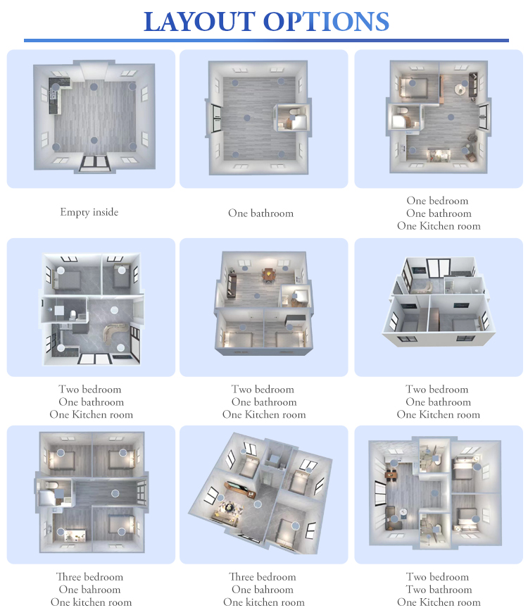 Expandable Container House Installation stage