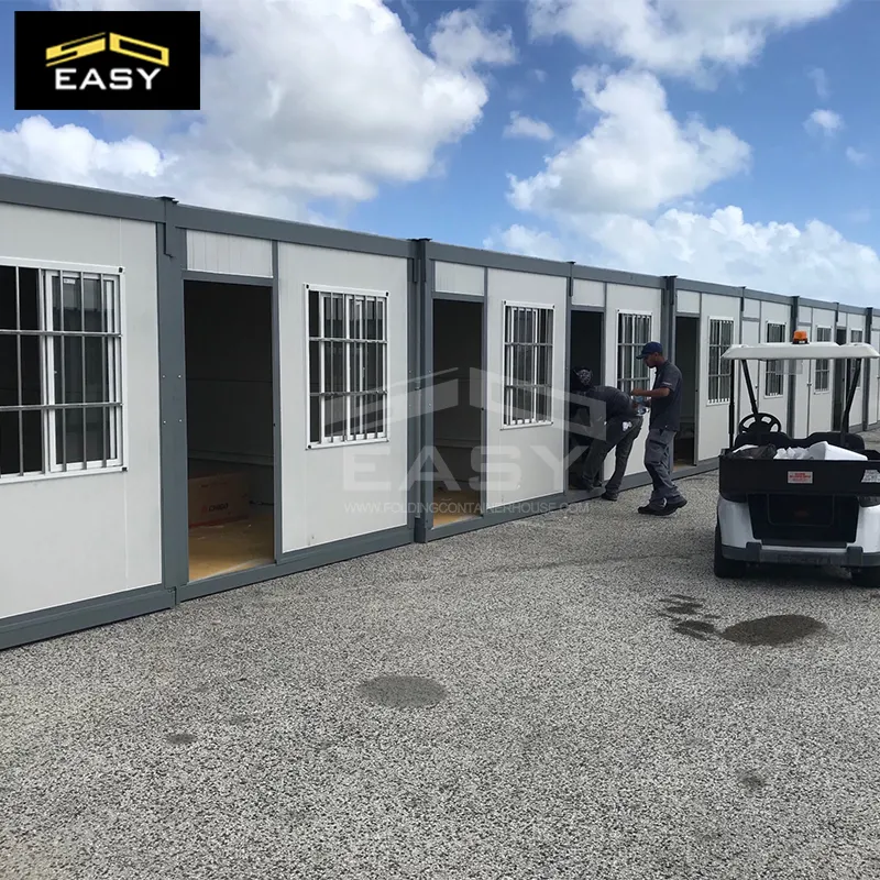 Modular Prefabricated Portable Folding Container Housing with Low Cost