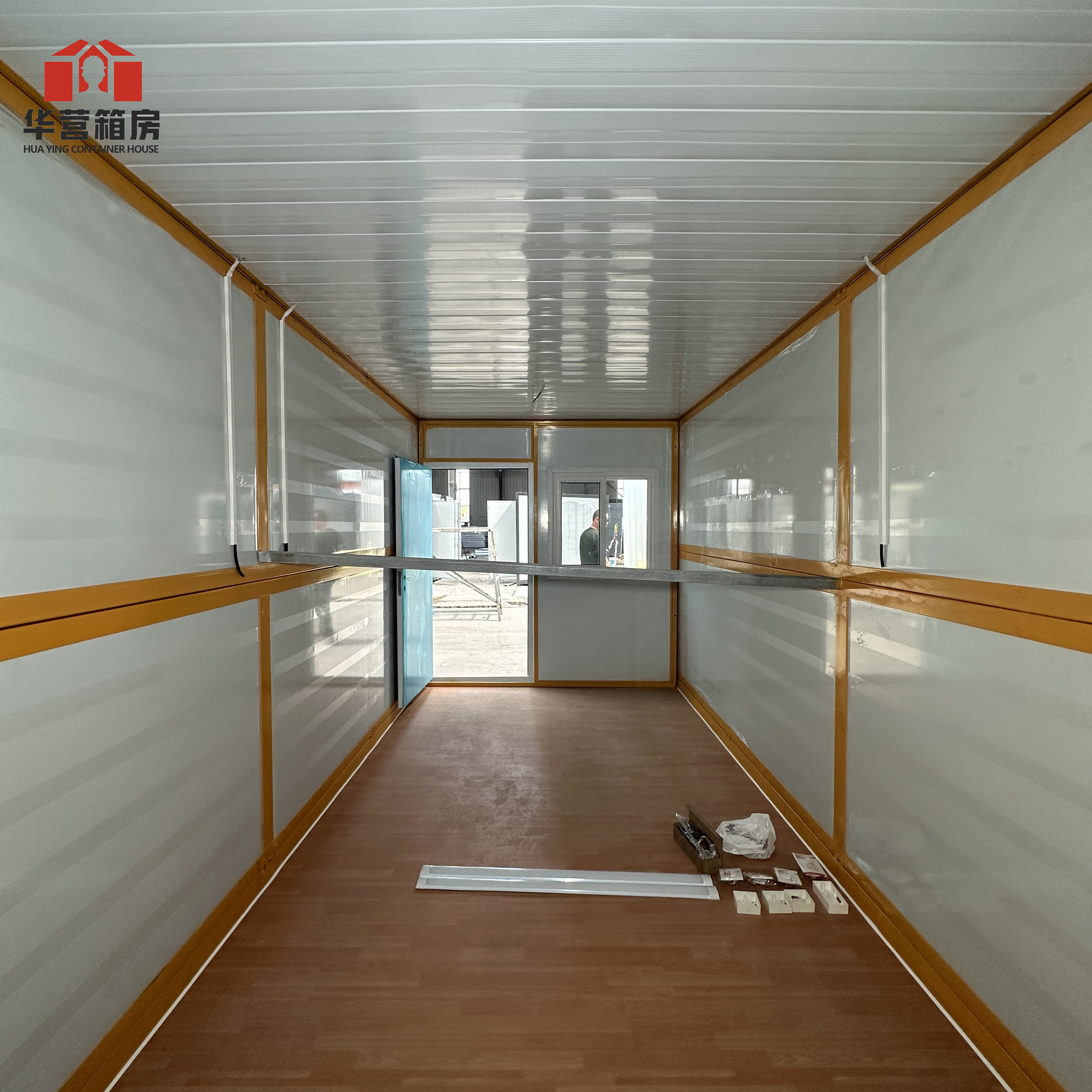 Folding Container House Modern Expandable Container Prefabricated Tiny House Modular Home Model