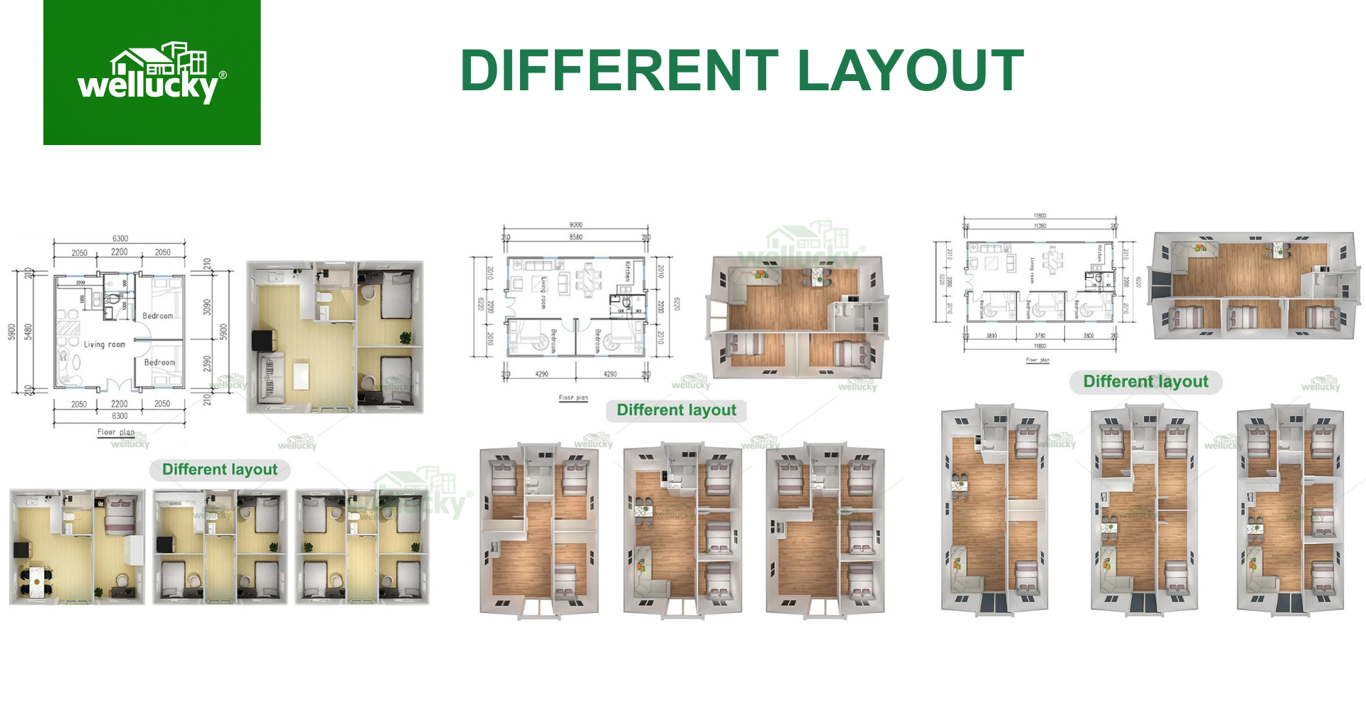 Prefabricated Mobile Housing Unit for Camps Workspace Temporary Accommodation Fold Out Container Home Expandable Container House