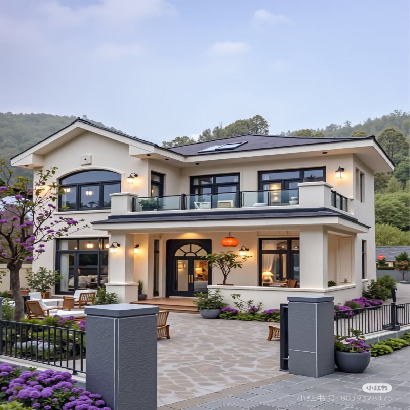 Luxury Expandable Prefabricated Vacation House for Modern Living