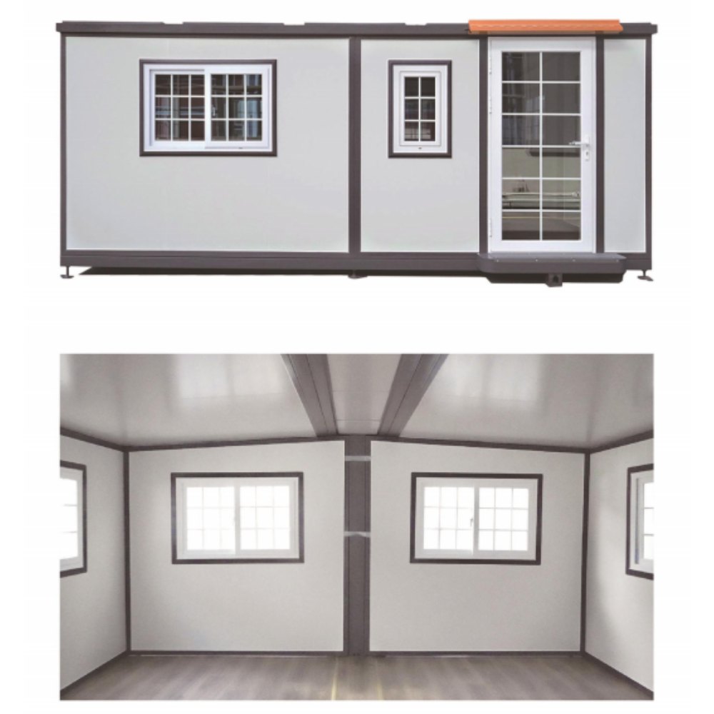 Mobile Expandable House 20ft Prefabricated Luxury Living Villa Custom OEM ODM Luxury Portable Container House