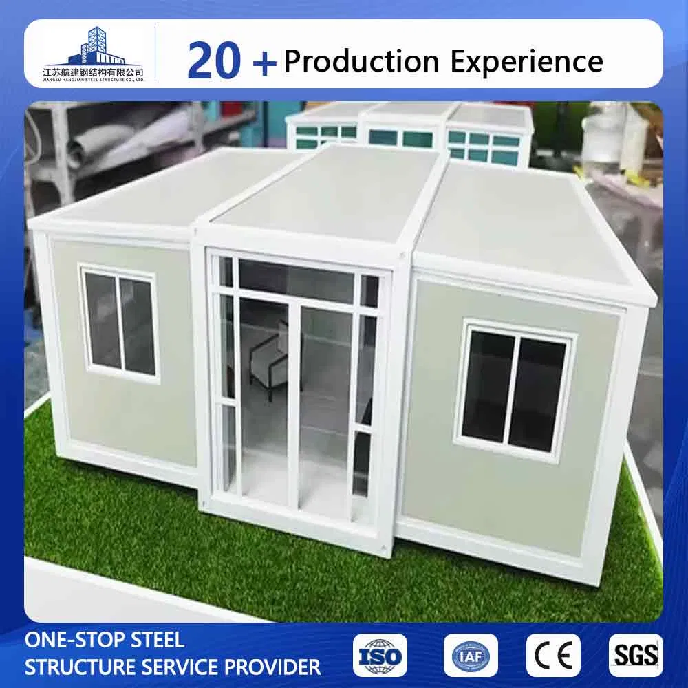 Heavy Duty Double Wing Expandable Prefab Home Rainproof Wing Type Expandable Seaside Vacation House