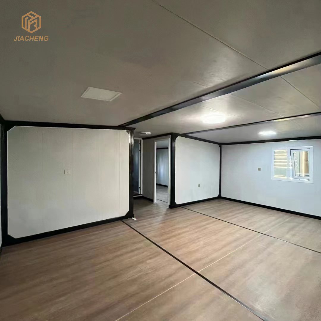 Custom Folding Double Wings Prefab House Steel Frame Metal Luxury Prefab Double Wing Folding Room Container Expandable 3 Bedroom